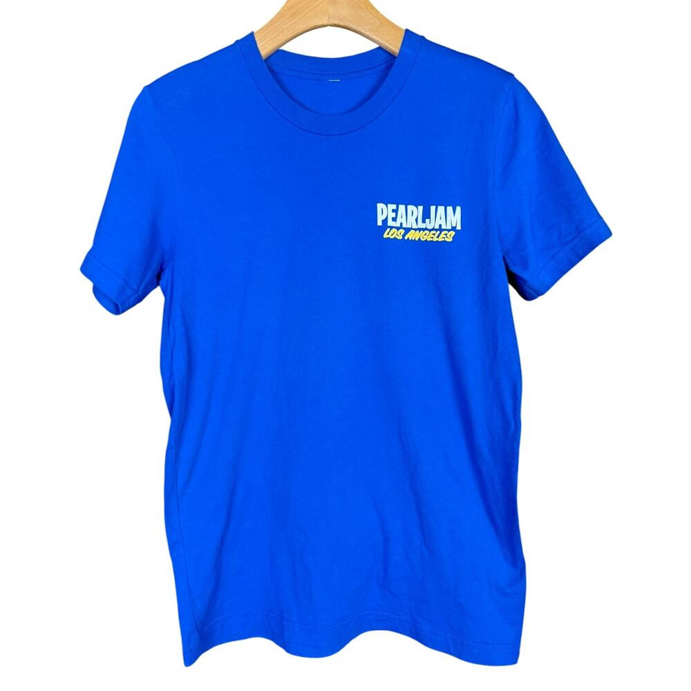 PEARL JAM May 6 Los Angeles 2022 Rams T-Shirt Eddie Vedder LA - Size S